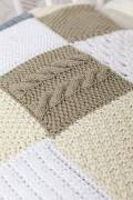 Strickset Decke Lang Yarns TISSA mit Anleitung in garnwelt-Box ca 80 x 110 cm