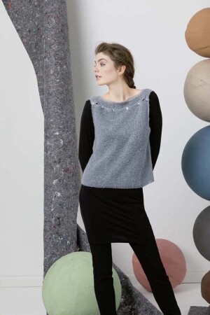 Strickset Pullunder Lang Yarns ALPACA SUPERLIGHT mit Anleitung in garnwelt-Box M