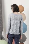 Strickset Raglanpullover Lang Yarns ALPACA SUPERLIGHT mit Anleitung in garnwelt-Box