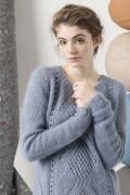 Strickset Pullover Lang Yarns MOHAIR TREND mit Anleitung in garnwelt-Box S