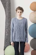 Strickset Pullover Lang Yarns MOHAIR TREND mit Anleitung in garnwelt-Box S