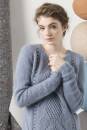 Strickset Pullover Lang Yarns MOHAIR TREND mit Anleitung in garnwelt-Box S
