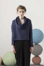Strickset Oversize Pullover Lang Yarns VELLUTO mit Anleitung in garnwelt-Box S-M