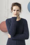 Strickset Pullover Lang Yarns MALOU LIGHT mit Anleitung in garnwelt-Box