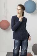 Strickset Pullover Lang Yarns MALOU LIGHT mit Anleitung in garnwelt-Box S
