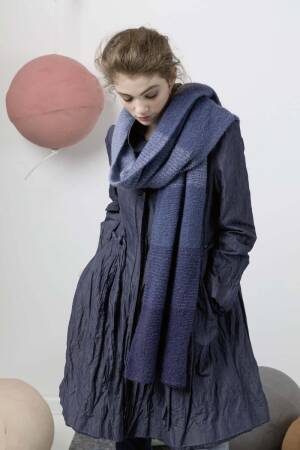 Strickset Schal Lang Yarns LUSSO mit Anleitung in garnwelt-Box