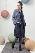 Knitting set Coat  with knitting instructions in garnwelt box
