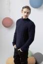 Strickset Herrenpullover Lang Yarns CASHMERE COTTON mit Anleitung in garnwelt-Box
