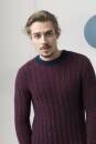 Strickset Herrenpullover Lang Yarns STOCKHOLM mit Anleitung in garnwelt-Box