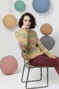 Strickset Pullover Lang Yarns ITALIAN TWEED mit Anleitung...