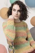 Strickset Pullover Lang Yarns ITALIAN TWEED mit Anleitung in garnwelt-Box