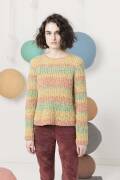 Strickset Pullover Lang Yarns ITALIAN TWEED mit Anleitung in garnwelt-Box S