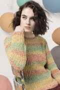 Strickset Pullover Lang Yarns ITALIAN TWEED mit Anleitung in garnwelt-Box M