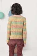 Strickset Pullover Lang Yarns ITALIAN TWEED mit Anleitung in garnwelt-Box M