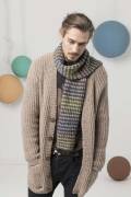 Strickset Schal Lang Yarns MILA COLOR mit Anleitung in garnwelt-Box