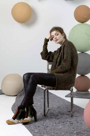 Strickset Jacke Lang Yarns FINN mit Anleitung in garnwelt-Box S