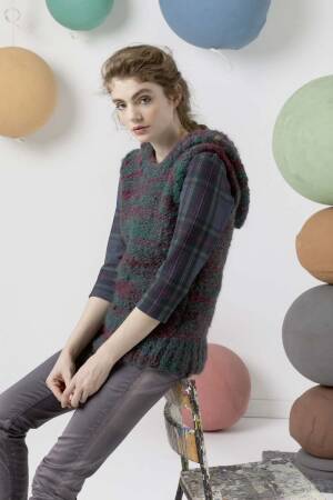 Strickset Pullunder Lang Yarns BRUNA mit Anleitung in garnwelt-Box