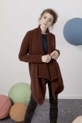 Knitting set Jacket  with knitting instructions in garnwelt box in size L