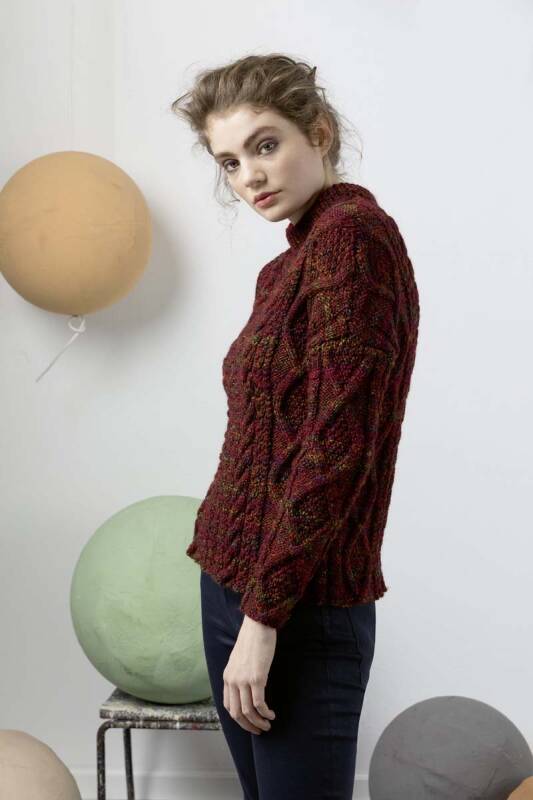 Strickset Pullover  mit Anleitung in garnwelt-Box in Gre XL