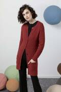Strickset Lange Jacke Lang Yarns ZERO mit Anleitung in...