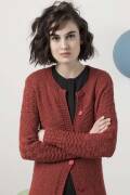 Strickset Lange Jacke Lang Yarns ZERO mit Anleitung in garnwelt-Box