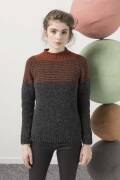 Strickset Pullover Lang Yarns NOVENA mit Anleitung in garnwelt-Box