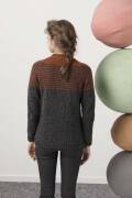 Strickset Pullover Lang Yarns NOVENA mit Anleitung in garnwelt-Box S