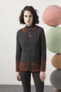 Strickset Jacke Lang Yarns NOVENA mit Anleitung in garnwelt-Box