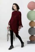 Strickset Poncho Lang Yarns VELLUTO mit Anleitung in garnwelt-Box S