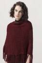 Strickset Poncho Lang Yarns VELLUTO mit Anleitung in garnwelt-Box S