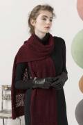 Strickset Schal Lang Yarns VELLUTO mit Anleitung in garnwelt-Box ca 36 x 210 cm