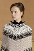 Strickset Cape Lang Yarns MERINO  mit Anleitung in...