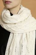 Strickset Schal Lang Yarns MERINO  mit Anleitung in garnwelt-Box ca 40 x 180 m