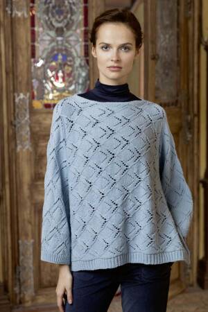Knitting set Sweater MERINO 150 with knitting instructions in garnwelt box