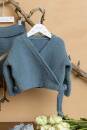 Strickset Wickeljacke Lang Yarns MERINO  mit Anleitung in garnwelt-Box 62