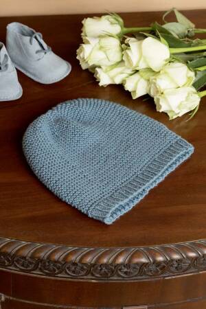 Strickset Mütze Lang Yarns MERINO  mit Anleitung in garnwelt-Box