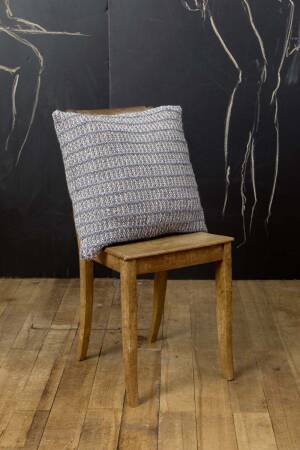 Strickset Kissen Lang Yarns LOFT mit Anleitung in garnwelt-Box ca 50 x 50 cm