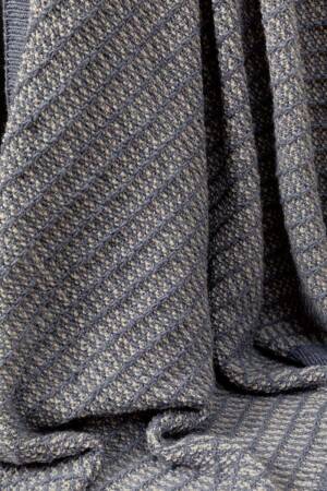 Strickset Decke Lang Yarns LOFT mit Anleitung in garnwelt-Box ca 130 x 170 cm