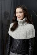Strickset Cape Lang Yarns MALOU LIGHT mit Anleitung in...
