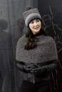 Strickset Cape Lang Yarns YARA mit Anleitung in garnwelt-Box S-M