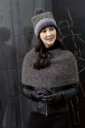Knitting set Hat MERINO+ COLOR with knitting instructions...