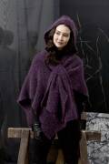 Strickset Kapuzenschal Lang Yarns YARA mit Anleitung in...