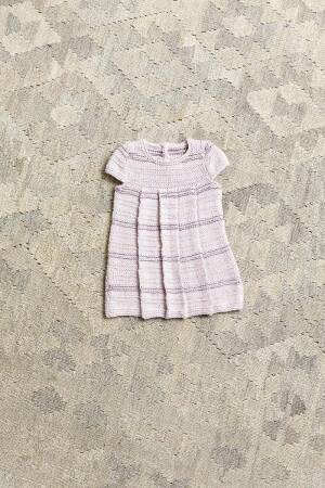 Strickset Kleidchen Lang Yarns CASHMERE COTTON / CASHMERE LACE mit Anleitung in garnwelt-Box 56