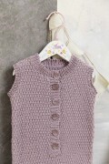 Knitting set Rompers BABY COTTON with knitting instructions in garnwelt box in size 68