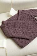 Strickset Wickeljacke Lang Yarns BABY COTTON mit Anleitung in garnwelt-Box 56