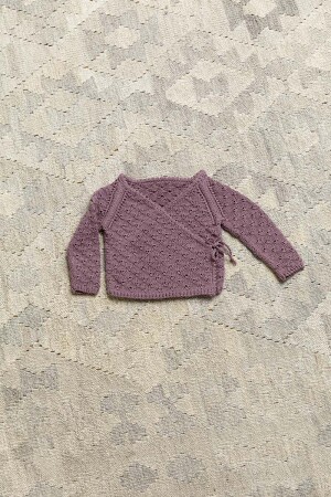Strickset Wickeljacke Lang Yarns BABY COTTON mit Anleitung in garnwelt-Box 68