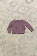 Strickset Wickeljacke Lang Yarns BABY COTTON mit Anleitung in garnwelt-Box 68