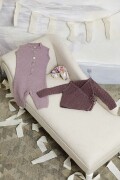 Strickset Wickeljacke Lang Yarns BABY COTTON mit Anleitung in garnwelt-Box 68