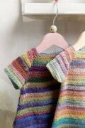 Knitting set Dress  with knitting instructions in garnwelt box