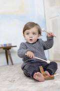Strickset Pullover Lang Yarns CASHSOFT BABY mit Anleitung in garnwelt-Box